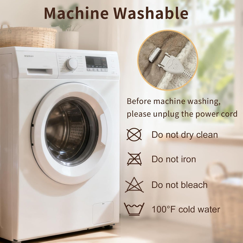 Wearable Electric Heated Blanket